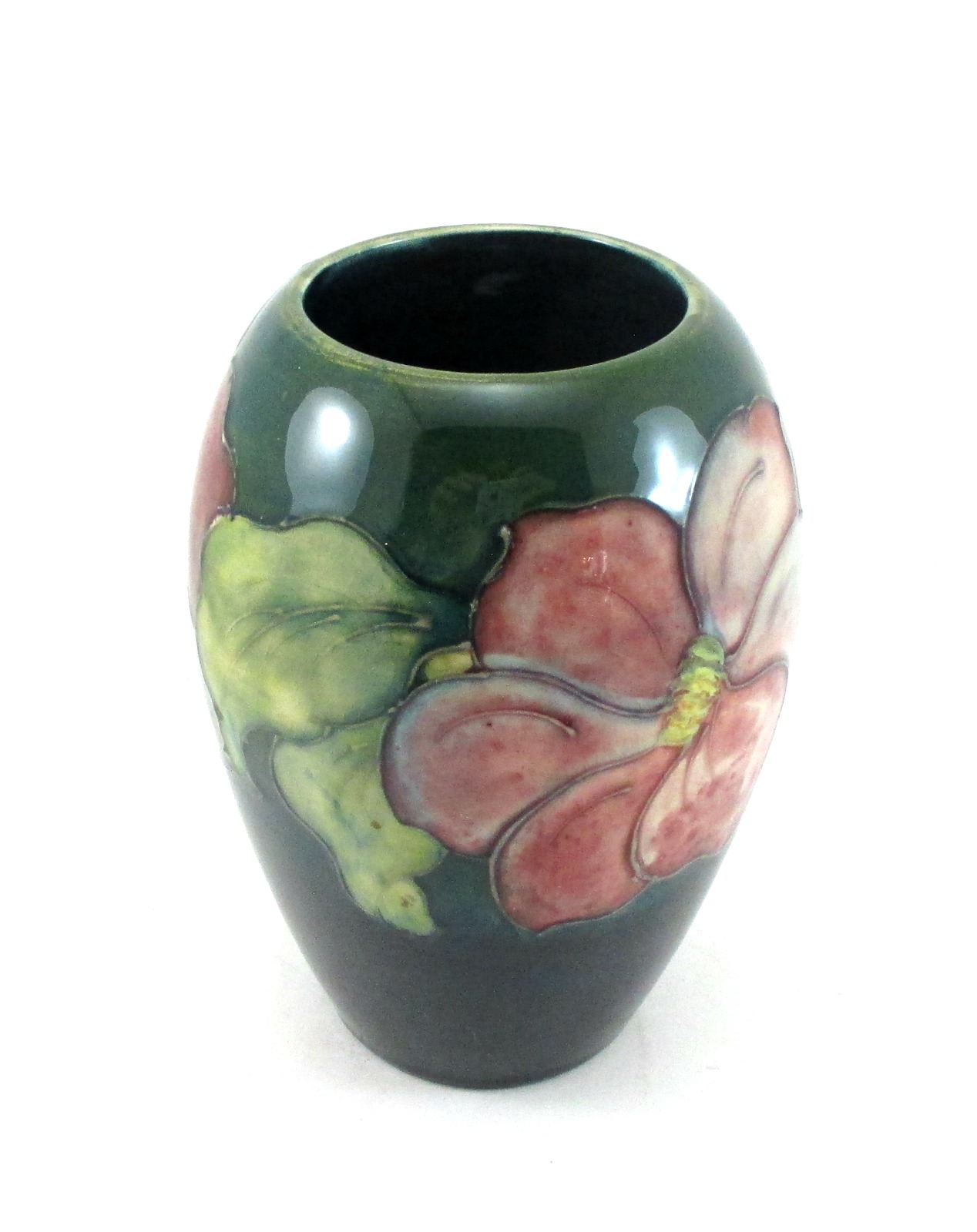 Little Hibiscus Moorcroft Vase Catalogue Les Antiquites Bolduc